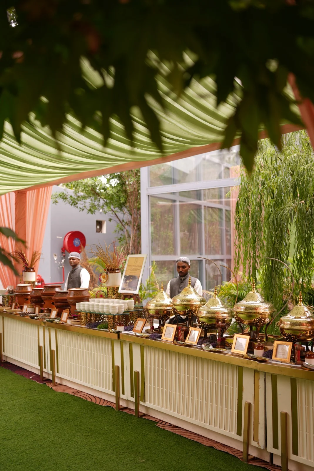 Full buffet presentation at a recent SK Nanda event