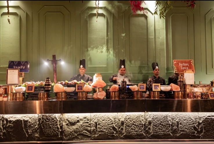 Sushi Omakase Live Counter at a recent SK Nanda event